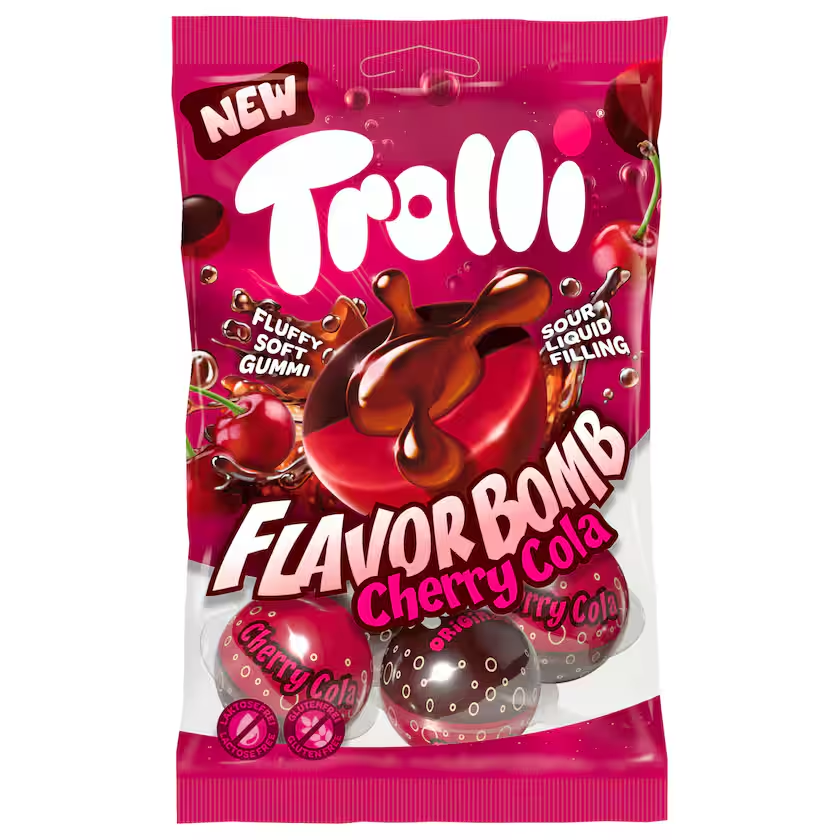TROLLI Flavor Bomb Cherry Cola 75g (21 pack) - C11