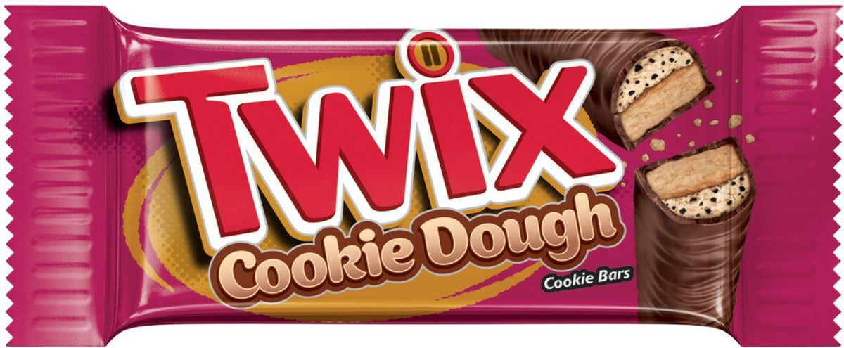 TWIX Cookie Dough Candy Bar 38.6 g (20 Pack) -
