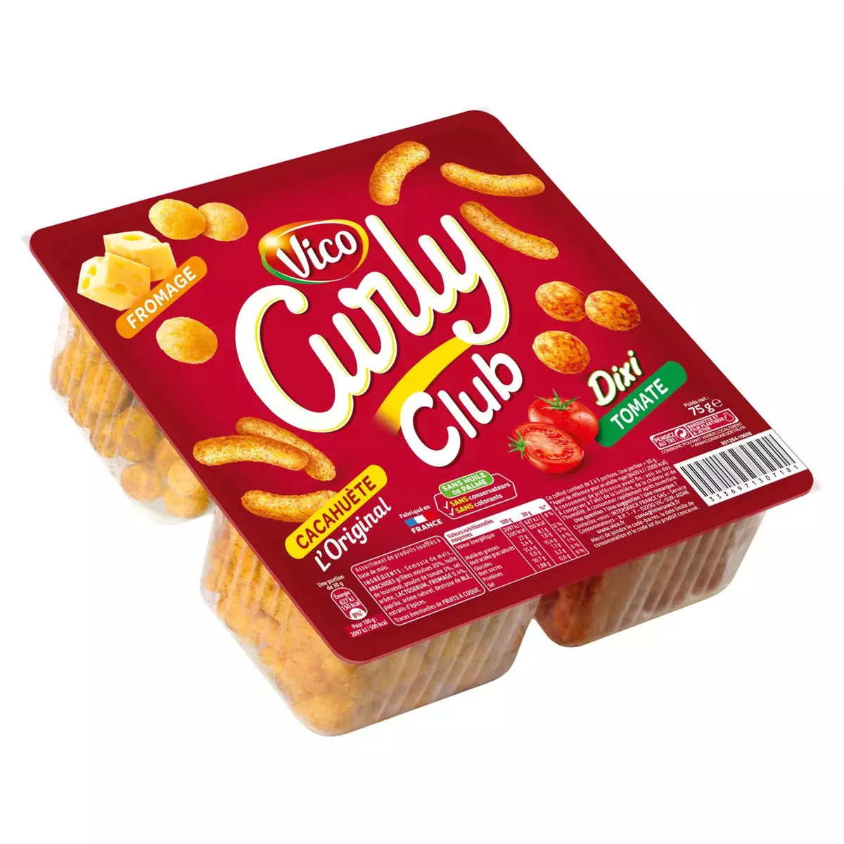 Vico Curly Club 90g (14 pack) - A018