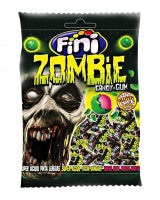 Fini Booom Zombie Bubble Gum Tongue-Coloring 80g (pack 12)  - Veggie - A13