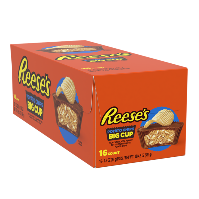 REESE'S Big Cups with Potato Chips 36 g (16 Pack) - D56