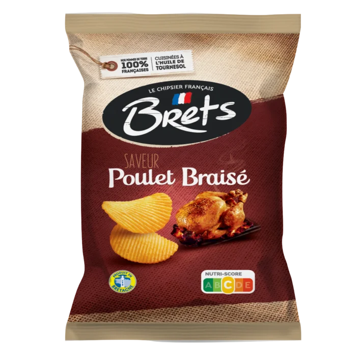 BRET'S Chips Poulet Braisé 125g (10 pack) - 04/03/2026 - K1