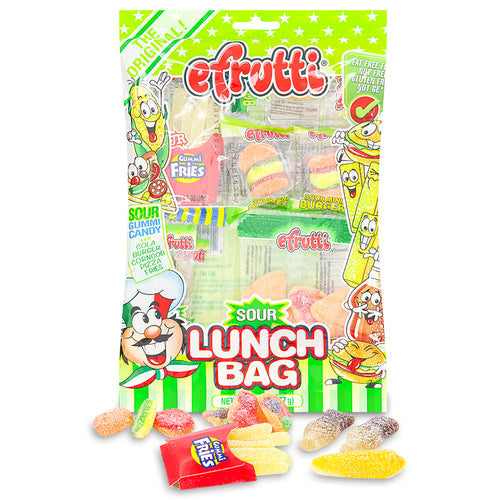 eFrutti Gummi Sour Lunch Shelf Tray 77 g (12 Pack)* - R86/R87