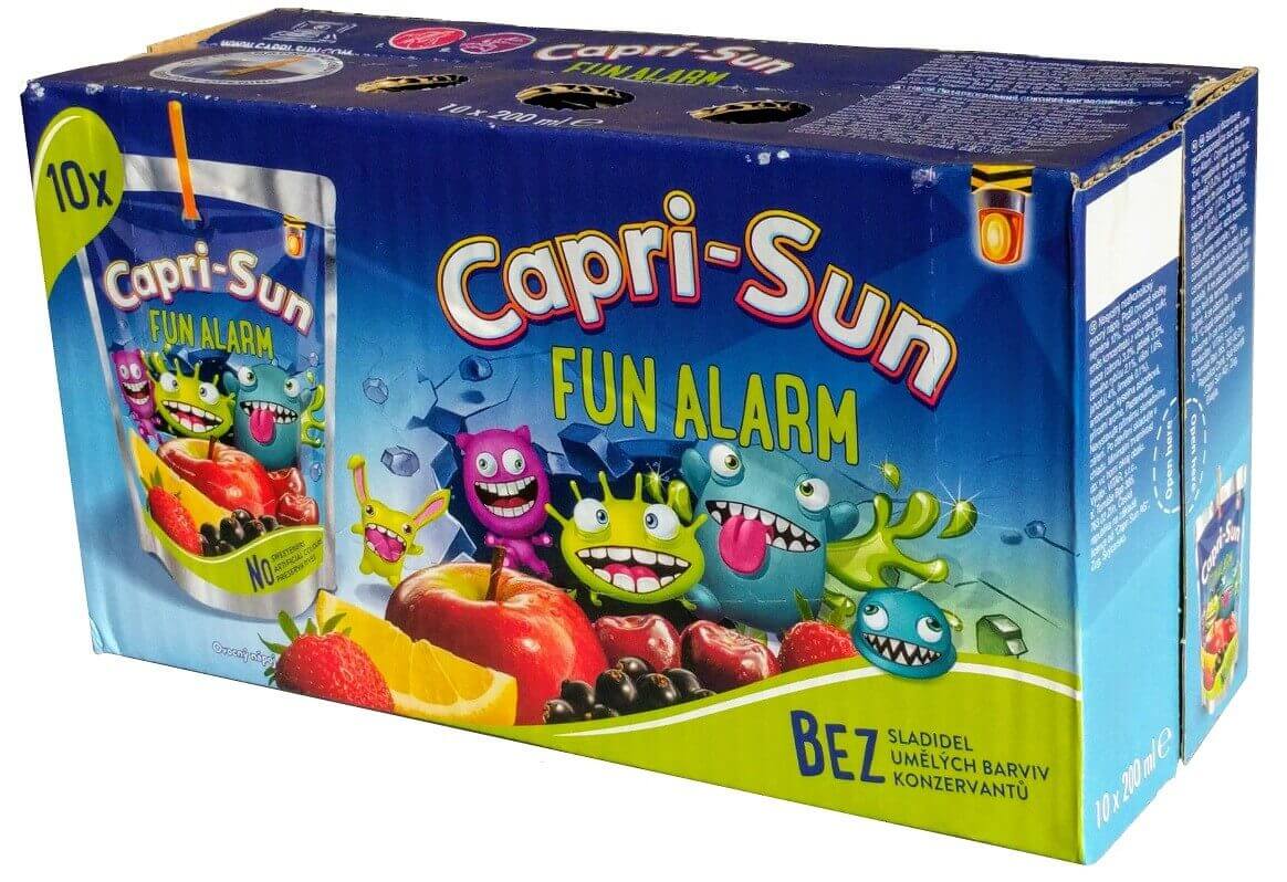 CAPRI SUN Monster Alarm Vitar Juice 40x200ml -G07