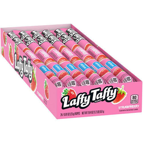 Laffy Taffy Rope Strawberry 23 g (24 Pack) -