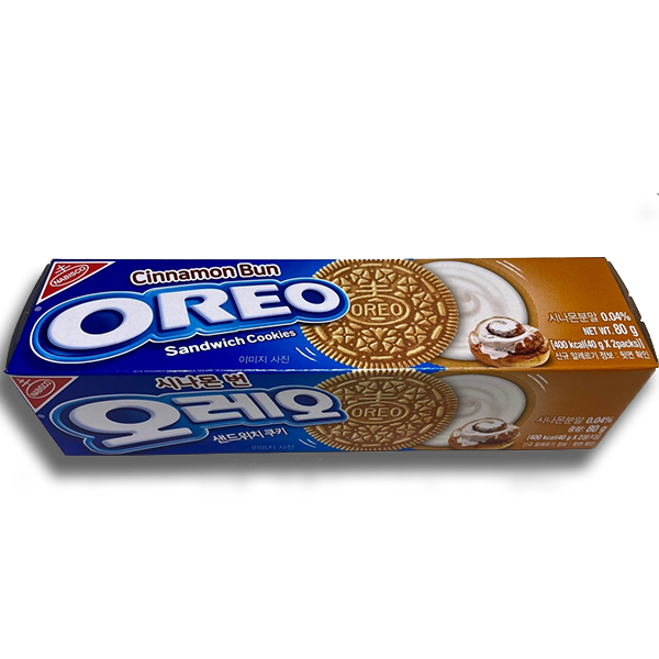 OREO CINNAMON BUN - SOUTH KOREA  ( 24 units/box) -