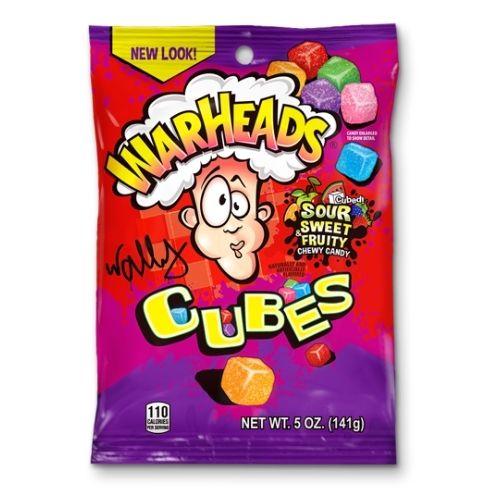 WARHEADS Sour Chewy Cubes 141 g (12 Pack) - R40