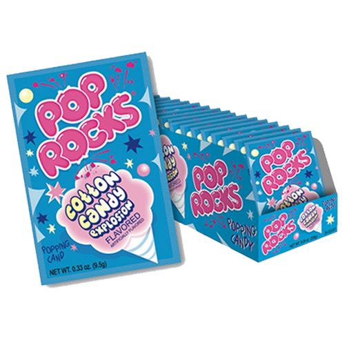 POP ROCKS Cotton Candy 9.5 g (24 Pack) - D67