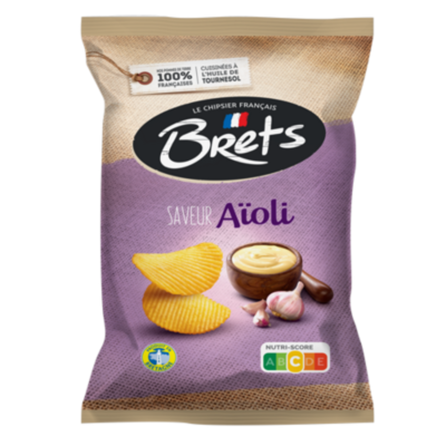 Bret's Chips Aioli 125g  (10 pack) -