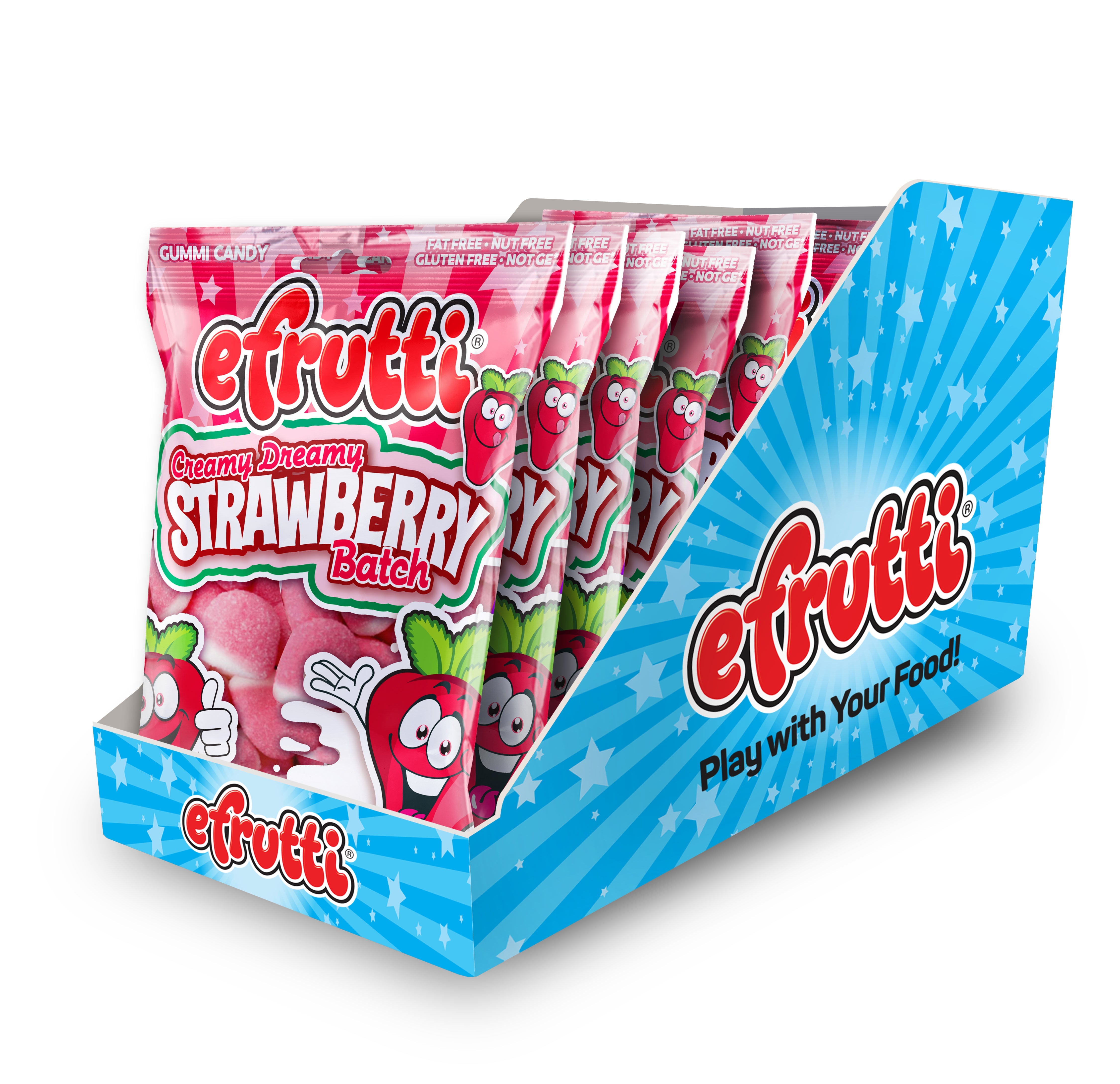 eFrutti Creamy Dreamy Strawberry Batch 100g (12 Pack) - G12