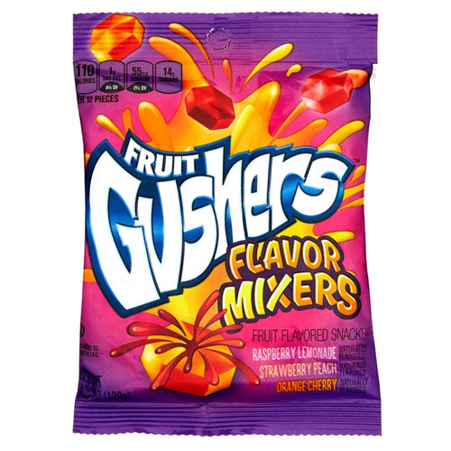 FRUIT GUSHERS Flavor Mixers 120 g (8 Pack) -