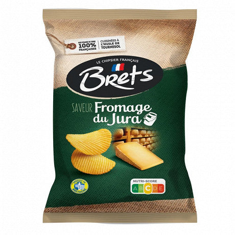 Bret's Chips Fromage du Jura 125 g  (10 pack) - K4