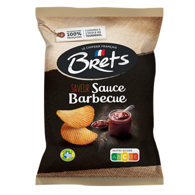 Bret's Chips Sauce Barbecue 125g (10 pack) -