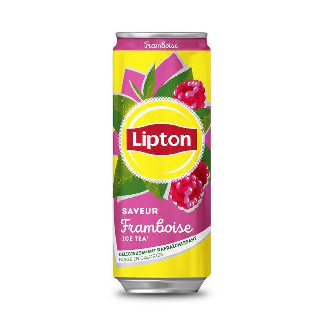 LIPTON Ice Tea Raspberry - France (24 Pack)