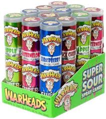 WARHEADS Super Sour Sprays 20 mL (12 Pack) - R77