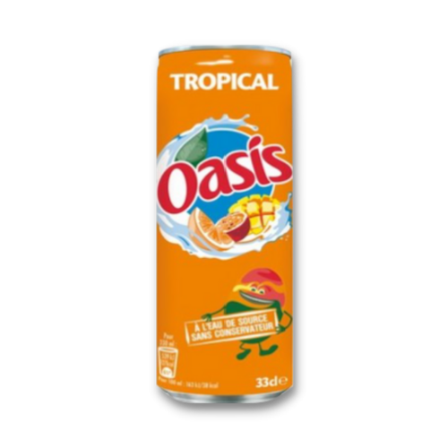 OASIS Tropical 33 cl - France  (24 Pack) -