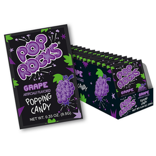POP ROCKS Grape 9.5 g (24 Pack) - R68