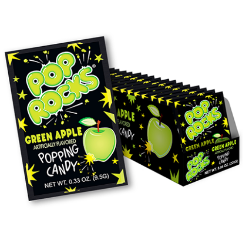 POP ROCKS Green Apple 9.5 g (24 Pack) - R69