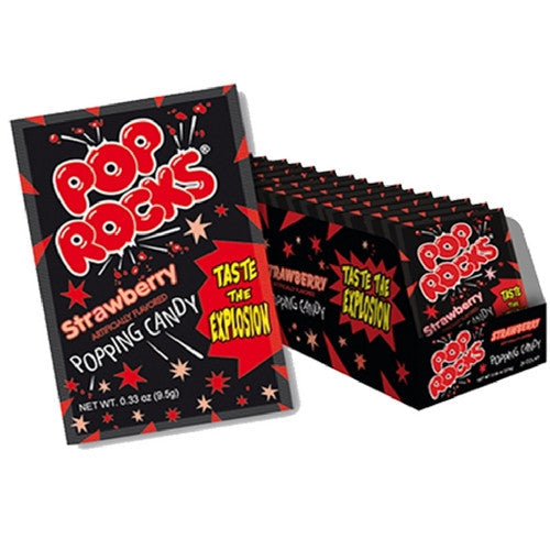 POP ROCKS Strawberry 9.5 g (24 Pack) - R69