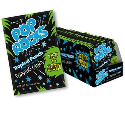 POP ROCKS Tropical Fruit Punch 9.5 g (24 Pack) - D69
