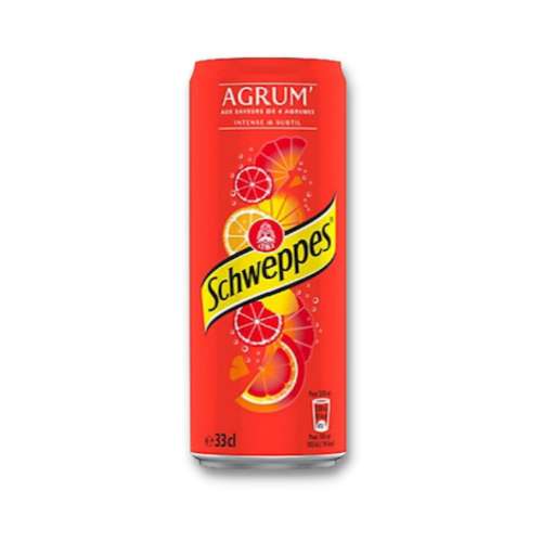 SCHWEPPES Agrum' 24 x 33cl (Origine France) -