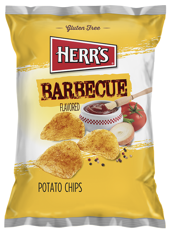 HERR'S BBQ Potato Chips 28g (84 pack) - (691) W46-47