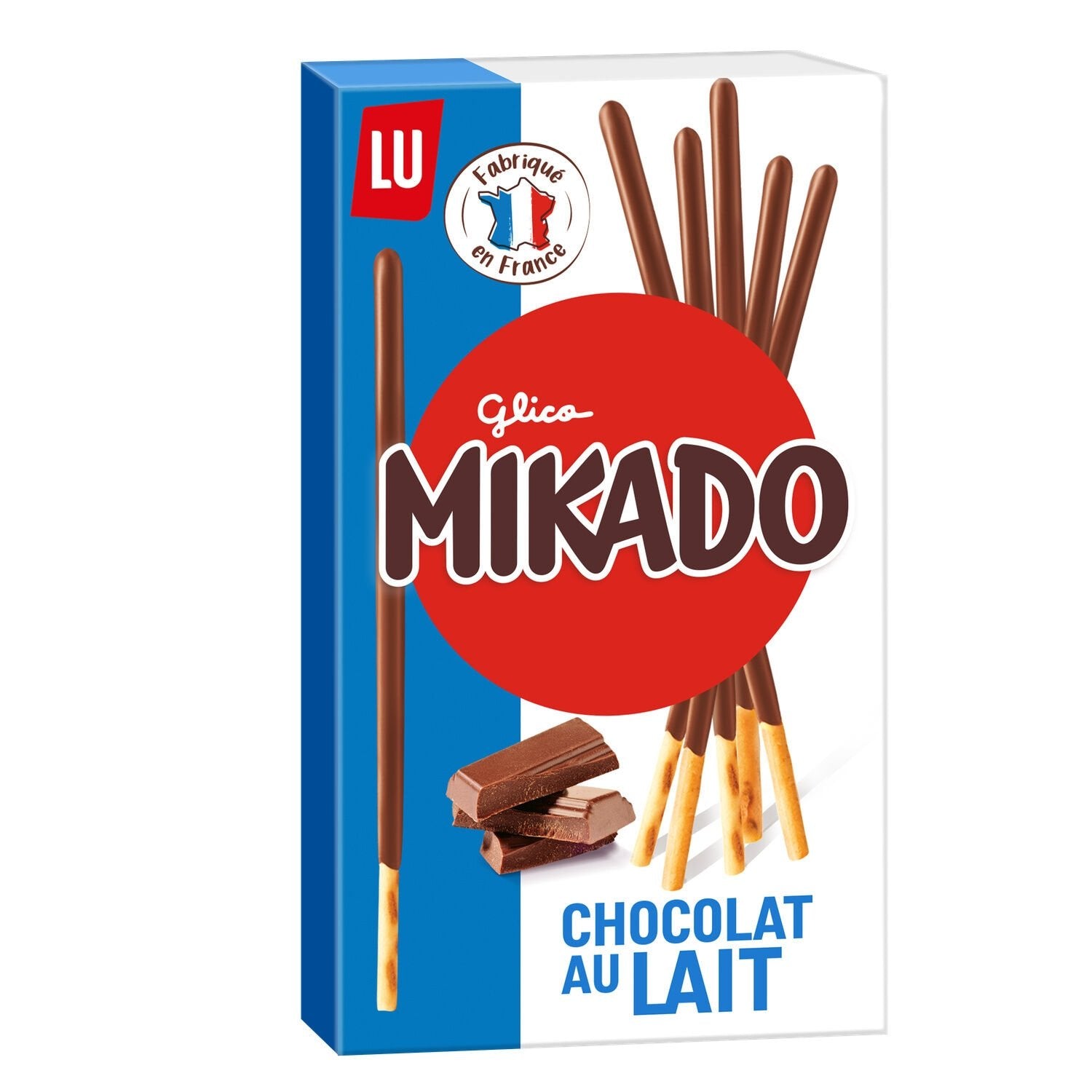 Lu Mikado au chocolat au lait 100g (24 pack)