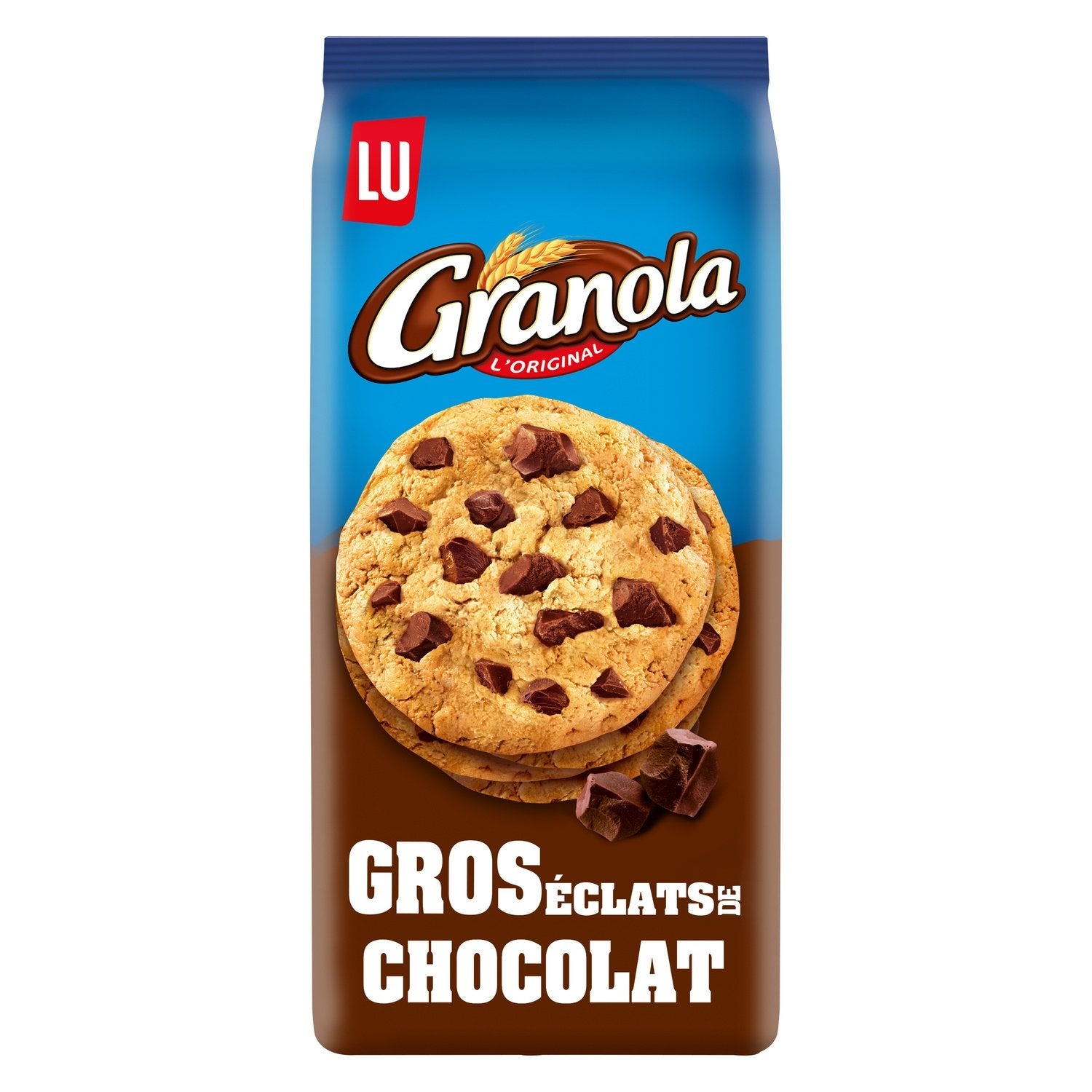 Lu Granola Cookies aux gros éclats de chocolat 184g (10 pack) - J15