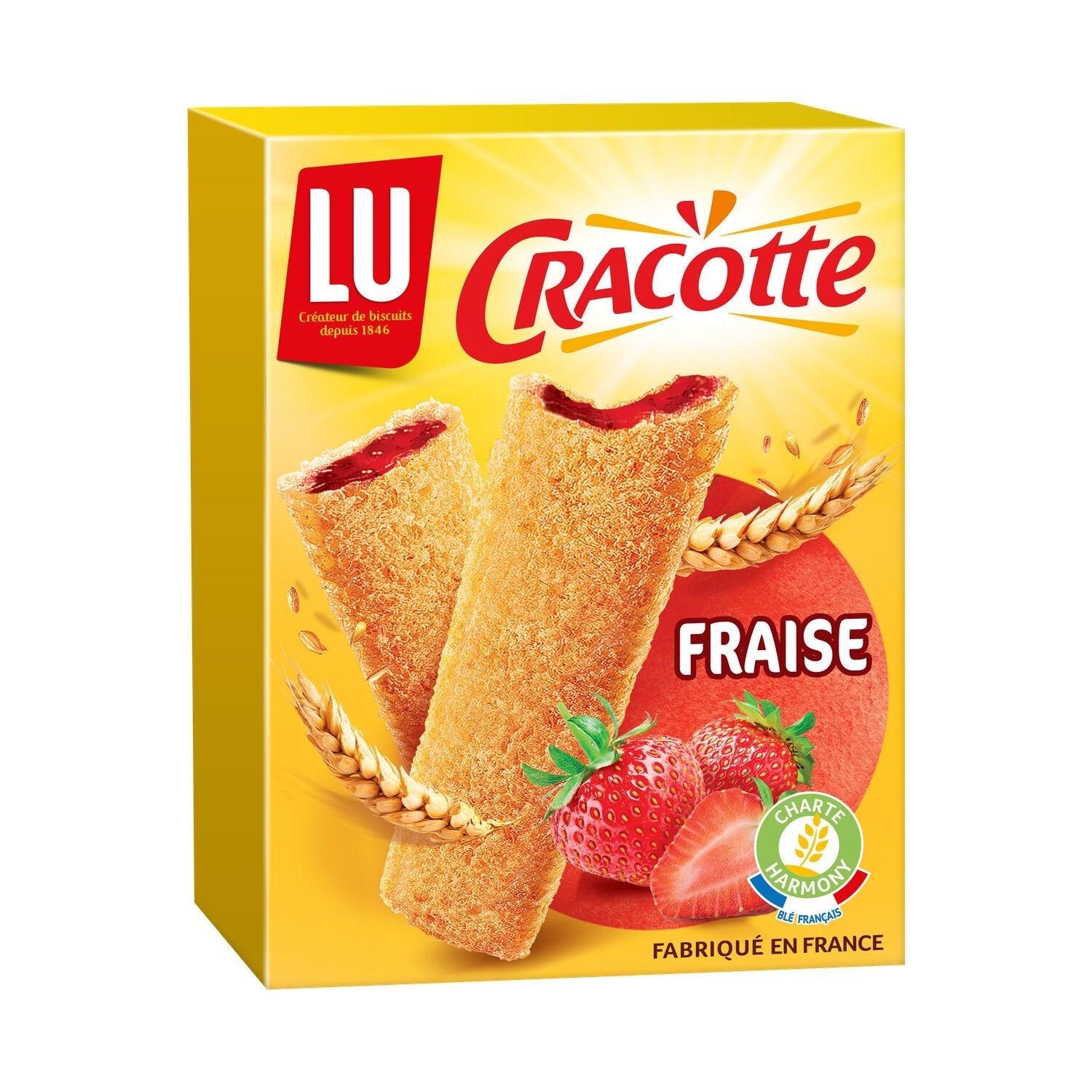 Lu Cracotte Fraise 200g (12 pack)