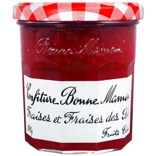BONNE MAMAN Confiture Fraise / Fraise des bois 370g (6 pack) - Sol15