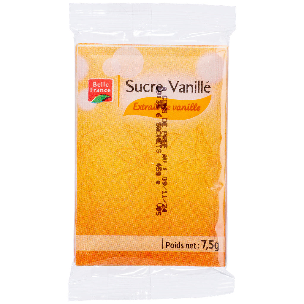 BELLE FRANCE Sucre Vanillé 10 x 7.5g (28 Pack) - L2