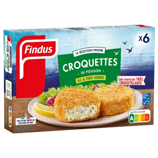 FROZEN - FINDUS Croquettes de Poisson à l'ail x6 (10 pack)