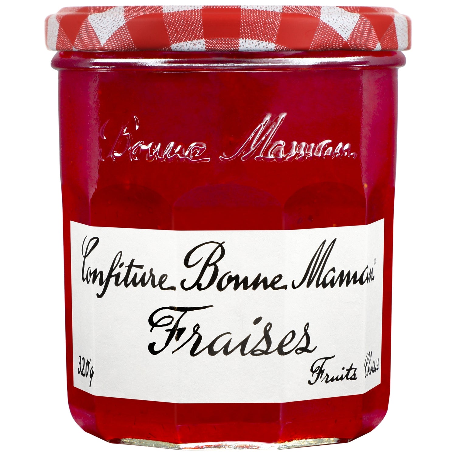 BONNE MAMAN Confiture Fraise 320g (6 pack) -O1