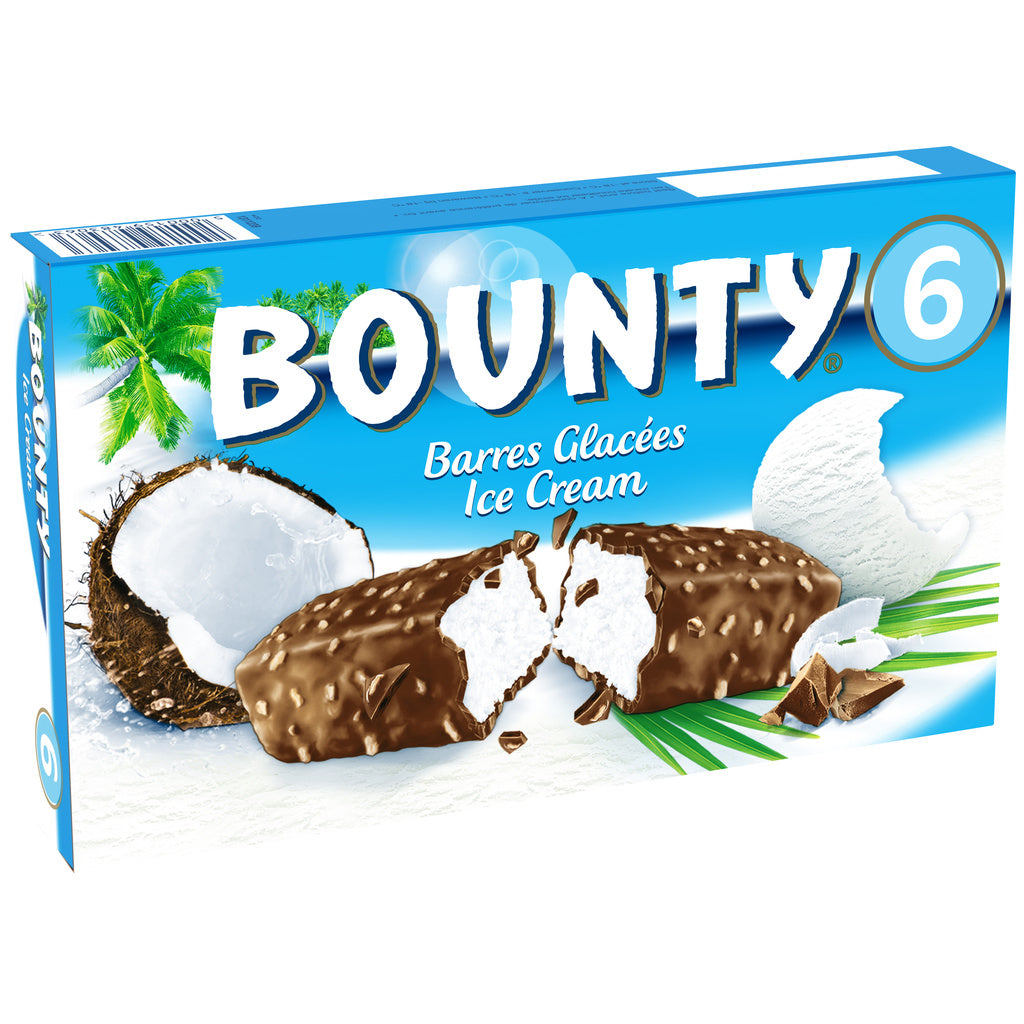 FROZEN - Bounty Ice Cream x6 235g (14 pack).