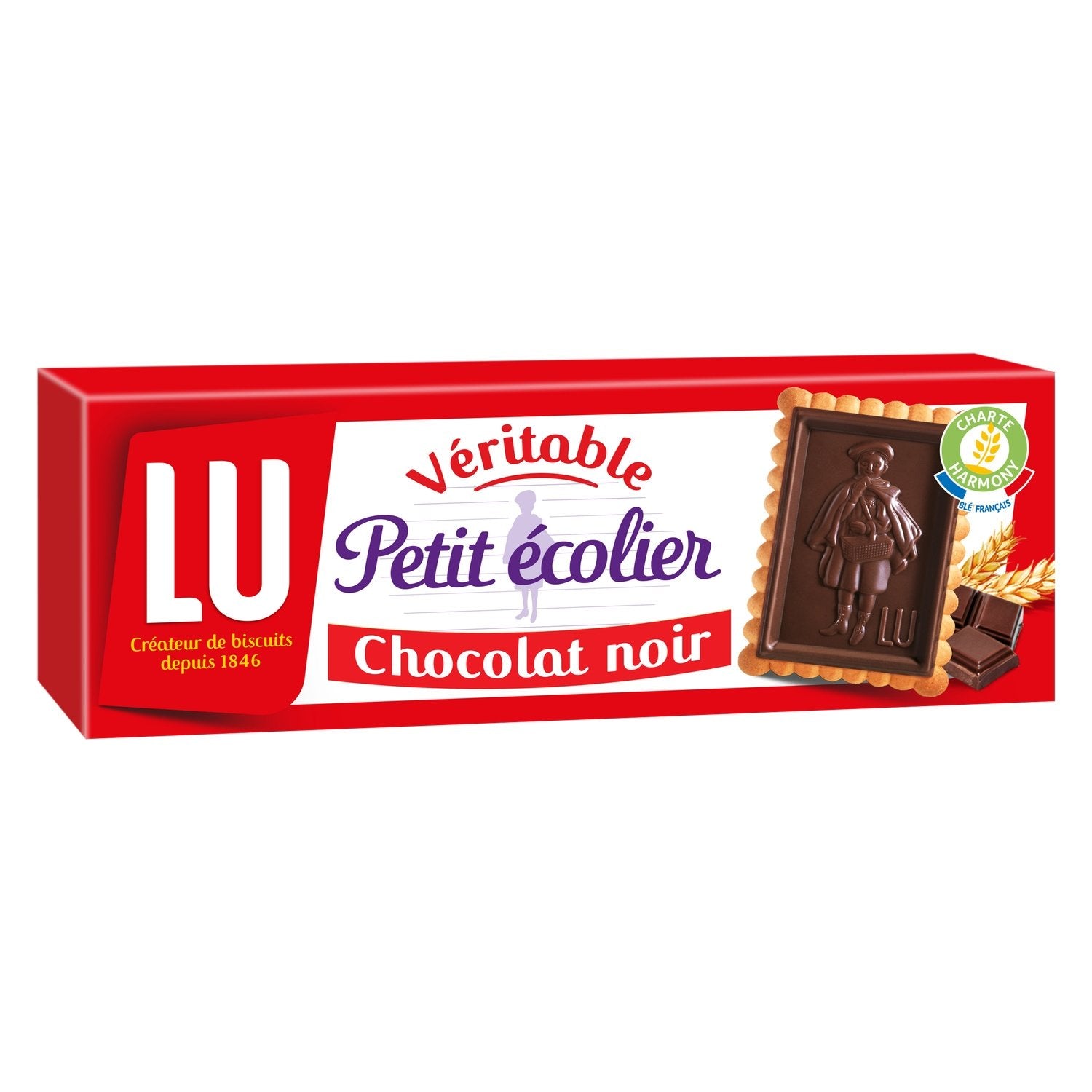 Lu Petit Ecolier au chocolat noir 150g (14 pack)