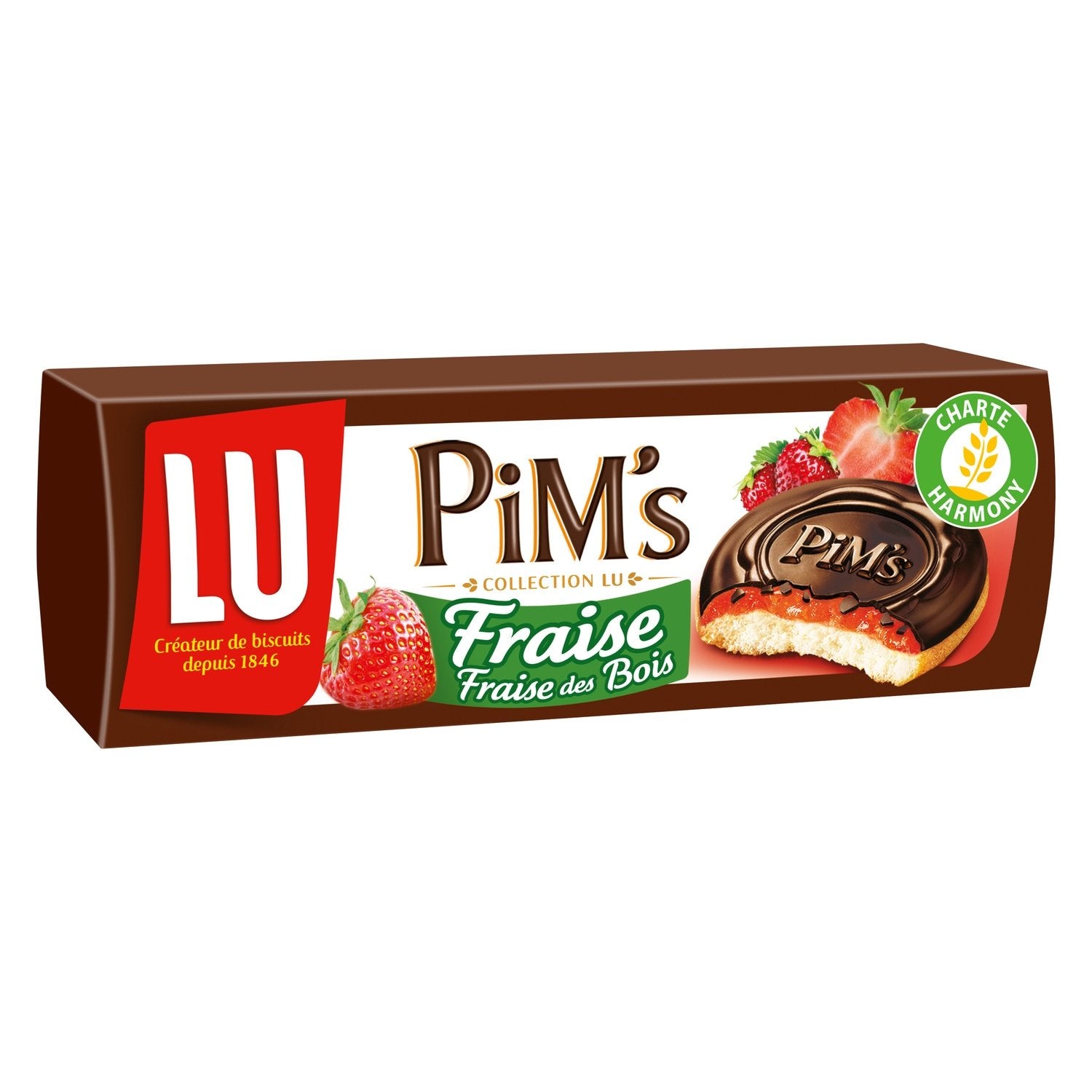 Lu Pim's à la fraise et fraise des bois 150g (15 pack) - B14