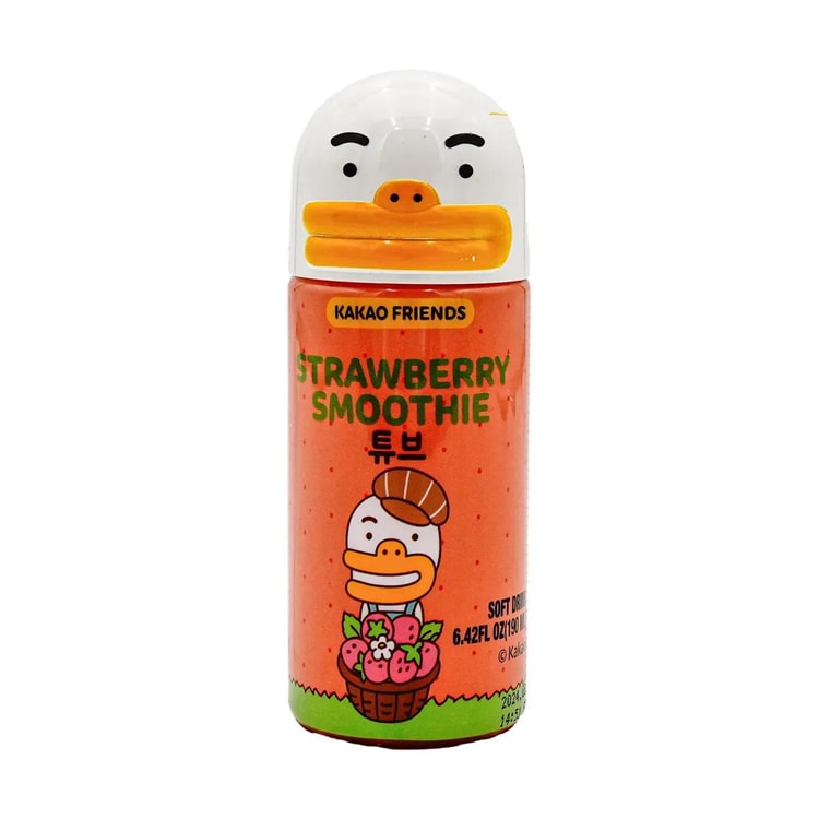 KAKAO FRIENDS Strawberry Smoothie 190ml (24 pack) - Sol