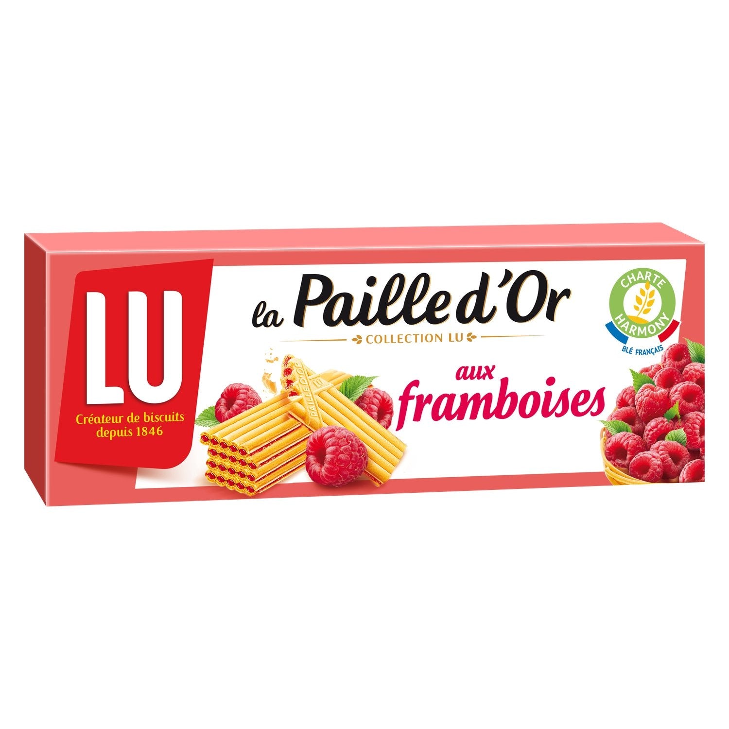 Lu Paille d'or Framboise 170g (16 pack)