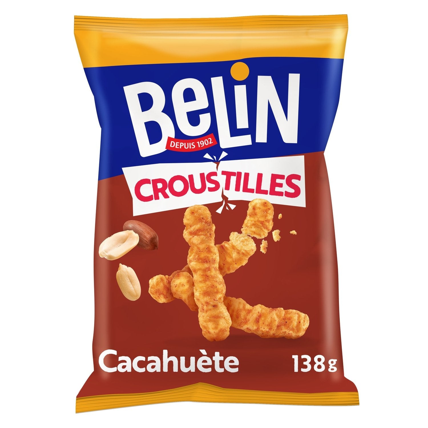 Belin Croustilles Cacahuètes 138g (24 pack)