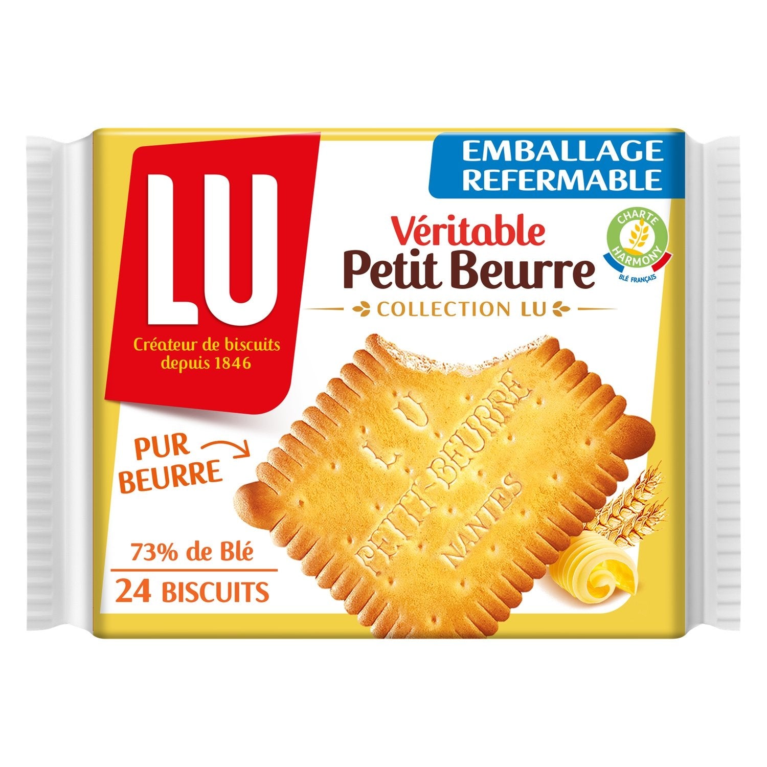 Lu Biscuits Véritable Petit Beurre 200g (20 pack) -W3