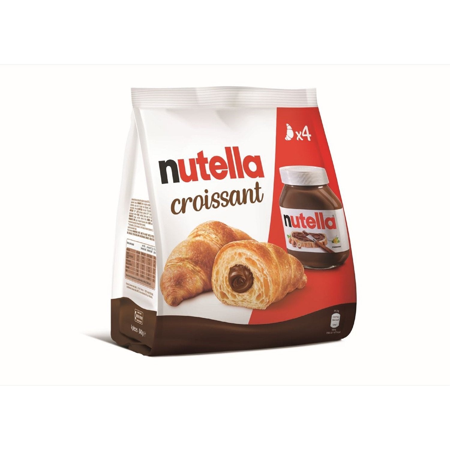 FROZEN - NUTELLA Croissant x4 340g (12 pack)