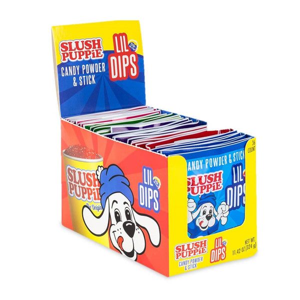 Slush Puppie Lil Dips Candy Powder Singles 9g (36 pack) - V39