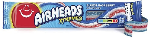 AIRHEADS Xtremes Belts Bluest Raspberry 57 g (18 Pack) - V47