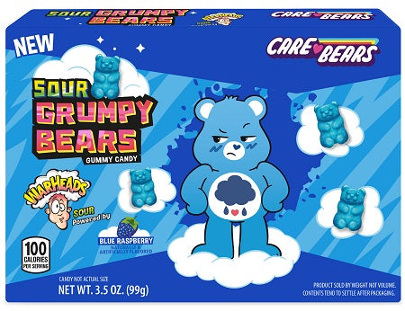 Warheads Theater Box Sour Grumpy Bears 99g (12 pack) - F11