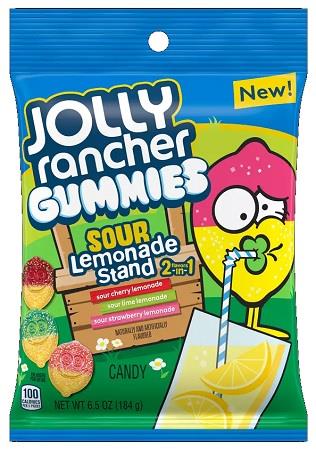 JOLLY RANCHER Gummies sour Lemonade 185 g (12 Pack) -