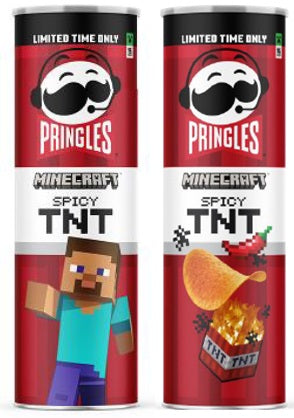 PRINGLES  Minecraft Limited Edition 159g (14 Pack) B38