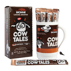 GOETZE'S Cow Tales Tumblers Caramel Brownie 28 g (100 Pack) - V57