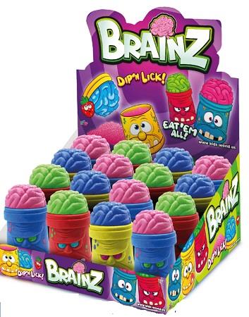 Raindrops Brainz Dip N' Lik 22g ( 12 Pack) D6