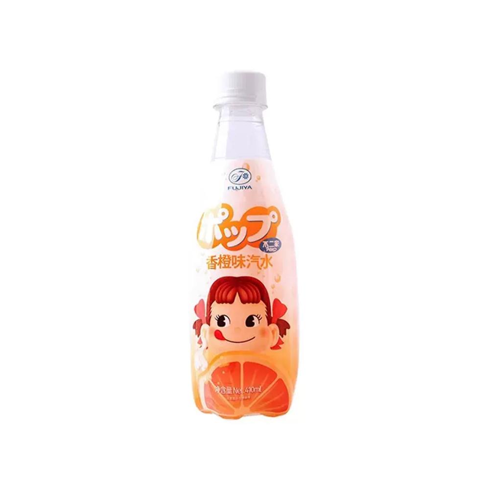 Fujiya Orange Flavor Soft Drink 410ml (12 pack) - B019