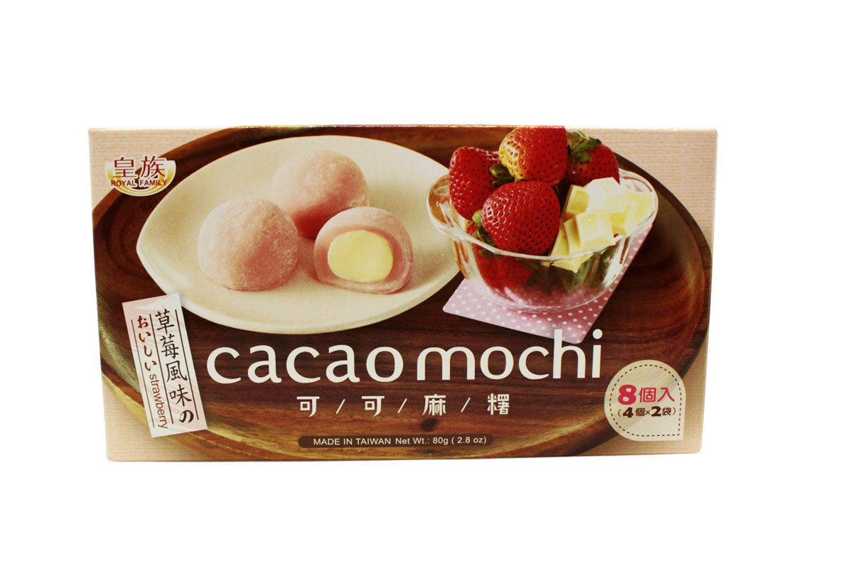 Royal Family Cacao Mochi Mango Flavor 80g (24 pack) - Pal